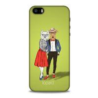 Apple Iphone 5 Kılıf FunnyMaX (14) Lansman Kılıf Fıstık Yeşili