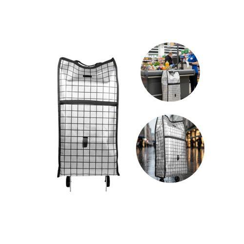 Sağlam Gövdeli Sessiz Tekerlekli Pazar Ve Market Çantası