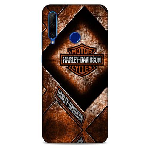 Huawei Y6P Uyumlu Kılıf Motorsiklet (14) Lansman Kılıf Harley Davidson