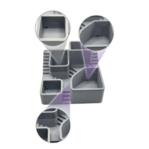 3d Baskı Sukulent Ve Kaktüs Saksı Seti Çok Katlı Tasarım Şık Ev Ofis Dekoru