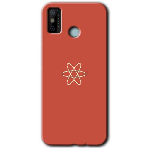 Tecno Spark 6 Go Kılıf HD Desen Baskılı Arka Kapak - Atom + Kırılmaz Cam