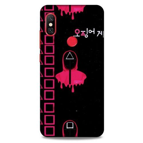 Xiaomi Redmi Note 6 Pro Uyumlu Kılıf Squid Game (23) Ultra Koruma Kılıfı Shin