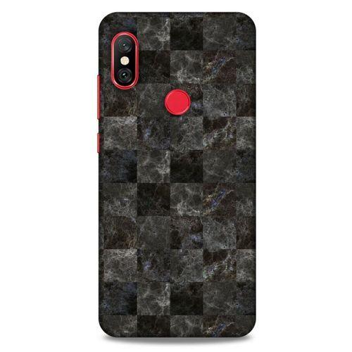 Mermer Desenli (47) Tema Crystal Flex Kılıf Zeytin Xiaomi Mi A2 Lite Kılıf