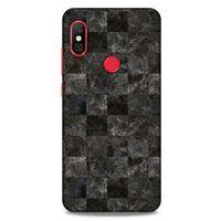 Mermer Desenli (47) Tema Crystal Flex Kılıf Zeytin Xiaomi Mi A2 Lite Kılıf