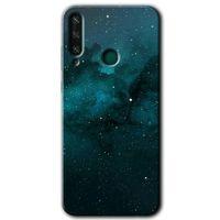 Huawei Y6P Kılıf HD Desen Baskılı Arka Kapak - Yıldızlararası + Kırılmaz Cam