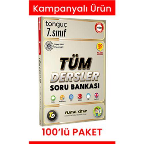 7. Sınıf Tüm Dersler Soru Bankası 100' lü Paket (11 Kitap Hediyeli)