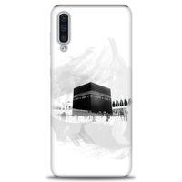 Samsung Galaxy A50 Kılıf HD Baskılı Kılıf - Kabe-i Münevvere + Tam Ekran Koruyucu