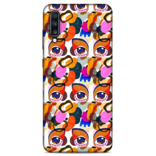 Lopard Samsung Galaxy A70s Uyumlu Kılıf Sürreal Yüzler ♀ (5) Koruma Kabı Baskılı