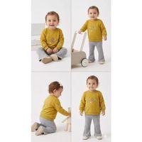 6/24 Ay İspanyol Paça Penye Bebek Takımı