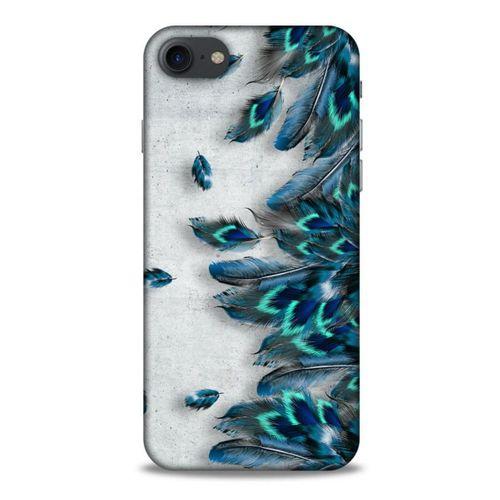 Apple Iphone 8 Kılıf Desenli Özel Seri Tüyler (41) Tank Kılıf