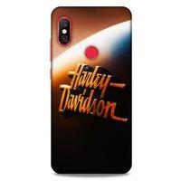 Xiaomi Redmi Note 6 Pro Uyumlu Kılıf Motorsiklet (47) Crystal Flex Kılıf Harley