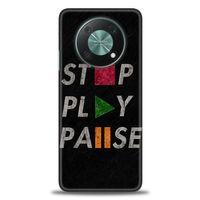 Huawei Nova Y90 Kılıf HD Baskılı Kılıf - Stop Play + Tam Ekran Koruyucu