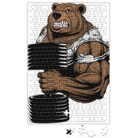 Ayı Puzzle 240 Parça Yapboz