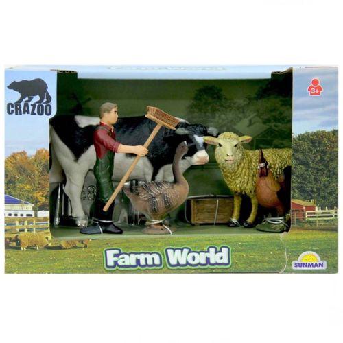Eğitici Oyuncak Farm World Çiftlik Hayvanları Küçük Oyun Seti