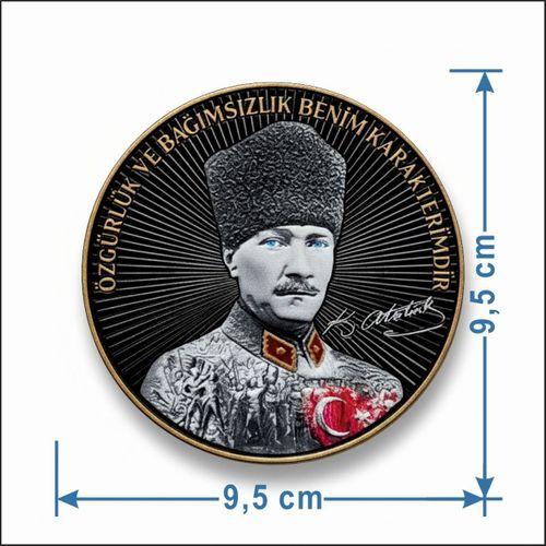 ATATÜRK ÖZGÜRLÜK VE BAĞIMSIZLIK PEÇ - Arma - TPU PEÇ