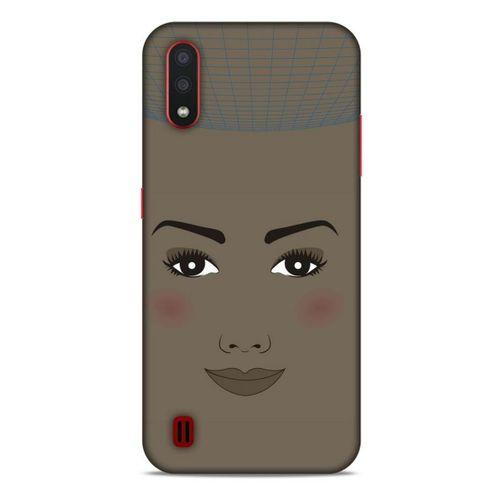 Emojix (49) Samsung Galaxy A01 Kılıf Silikon Kapak Desenli