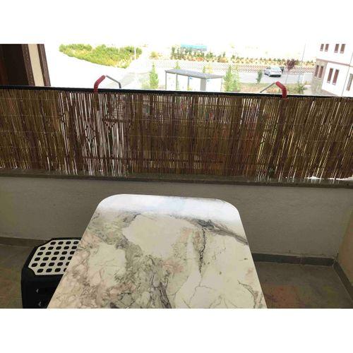 özgazi 60 Cm X 5 Metre Kamış Hasır Bahçe Çiti Gölgelik Balkon Çiti