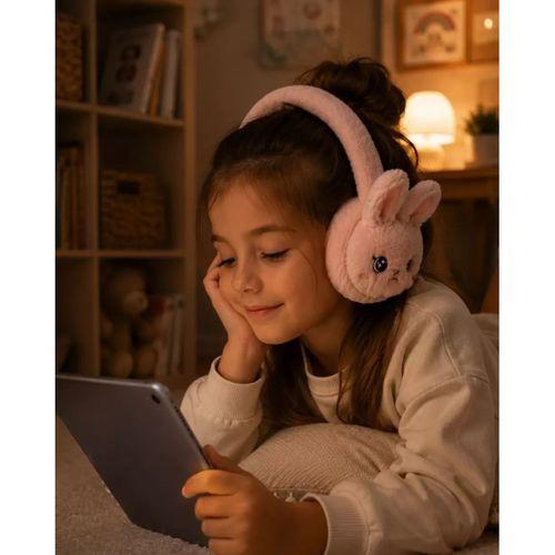 Peluş Bluetooth Kulaküstü Kulaklık Şarjlı Mikrofonlu Tf Kart Destekli