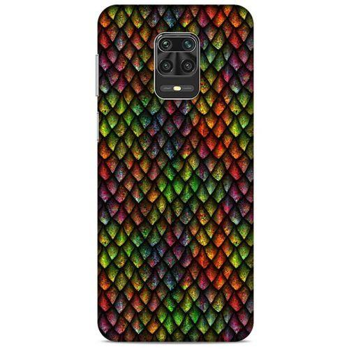 Xiaomi Redmi Note 9 Pro Kılıf Dragons (6) Silikon Kılıf Ejderha Skin Çok Renkli