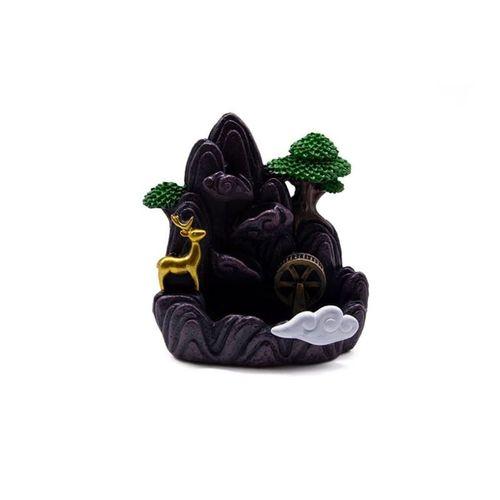 Seramik  Şelale Aromaterapi Geri Akışlı Tütsülük