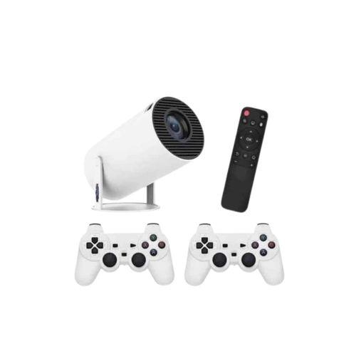 4k Wireless Çift Kollu Kumandalı Oyun Projeksiyonu Retro Video Oyunu