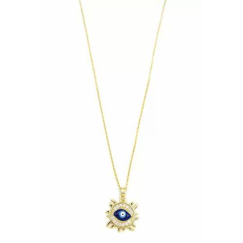 Güneş Kolye - Altın