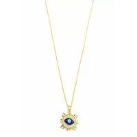 Güneş Kolye - Altın