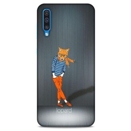 Samsung Galaxy A30s Kılıf FunnyMaX (48) Bumper Kılıf Turuncu Tilki