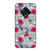 Lopard İnfinix Zero 8 Uyumlu Kılıf Botanix (46) Core Armor Kılıf