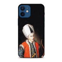 Apple iPhone 12 Mini Uyumlu Kılıf Ottoman (27) Tasarımlı Kılıf Genç Osman