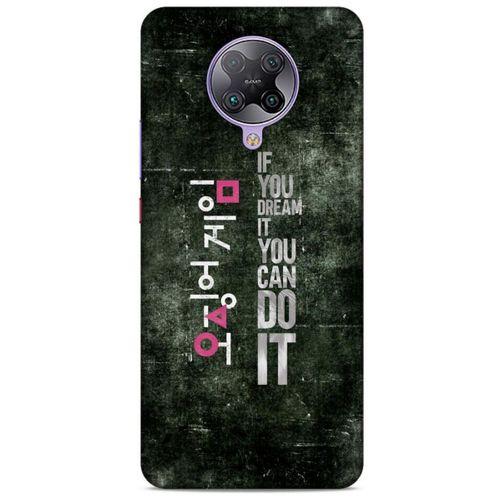 Xiaomi Redmi K30 Pro Uyumlu Kılıf Squid Game (35) Fit Design Kılıf Shou