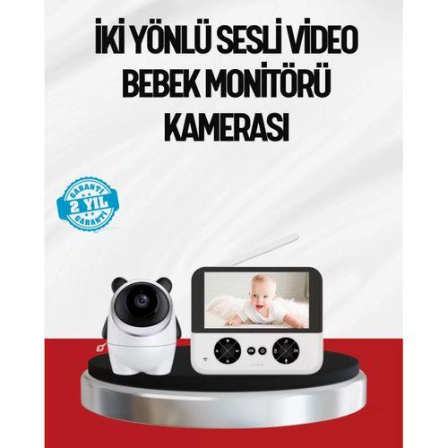 Görüntülü Bebek Monitörü 4.3 İnç Ekran Ve Sesli İletişim