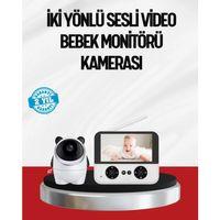 Görüntülü Bebek Monitörü 4.3 İnç Ekran Ve Sesli İletişim