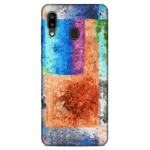 Lopard Samsung Galaxy A20 Uyumlu Kılıf Soyut Sanat (49) Baskılı Ultra Silikon Kılıf
