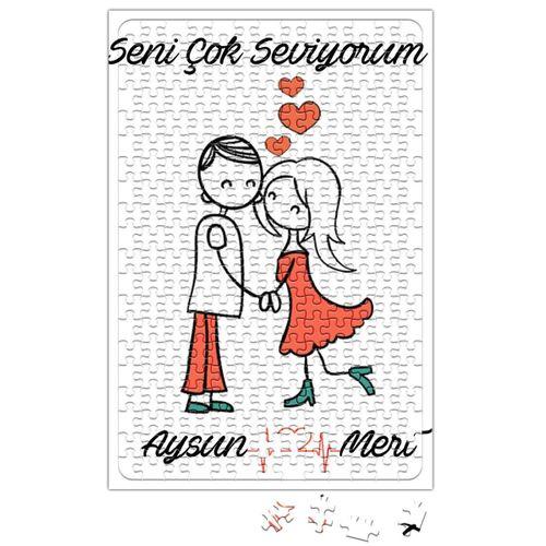 Seni Çok Seviyorum Puzzle 240 Parça Yapboz
