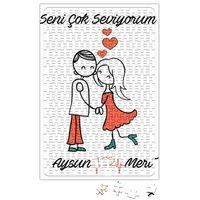 Seni Çok Seviyorum Puzzle 240 Parça Yapboz