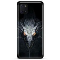Huawei Y5P Kılıf Dragons (13) Silikon Kap Gri Ejderha