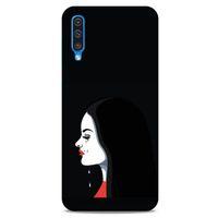 Samsung Galaxy A50 Kılıf Depresyon (29) Arka Koruma Kılıfı Pembe
