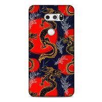 LG K40S Kılıf Dragons (30) Silicone Case Ejderha Cizimi