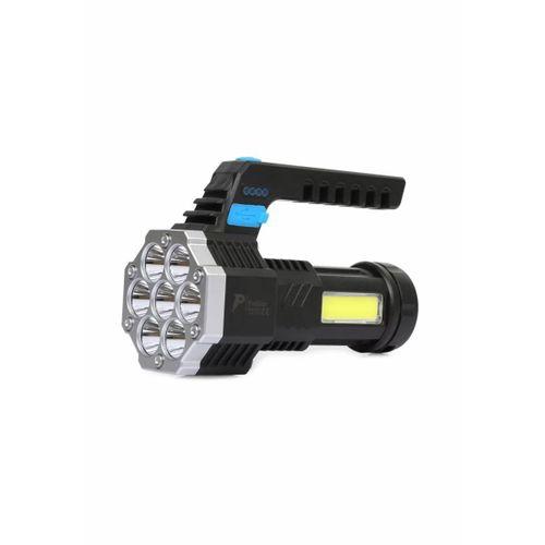 Ps-3879 Usb Şarj Göstergeli Şarj Edilebilir 7*xpe +cob Led El Feneri