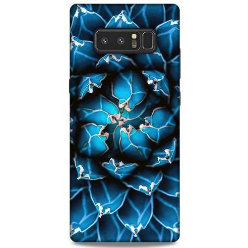 Lopard Samsung Galaxy Note 8 Uyumlu Kılıf Bahar (1) Kılıfı Mavi