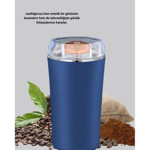 Elektrikli Kahve Ve Baharat Öğütücü – Güçlü Motor, Paslanmaz Çelik Gövde, Kolay Temizlik