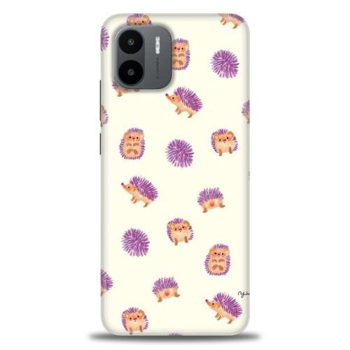 Xiaomi Redmi A1 Kılıf HD Baskılı Kılıf - Minik Kirpiler + Tam Ekran Koruyucu