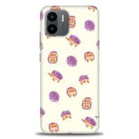 Xiaomi Redmi A1 Kılıf HD Baskılı Kılıf - Minik Kirpiler + Tam Ekran Koruyucu