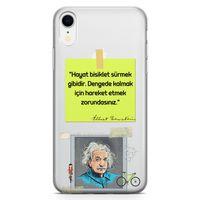 Apple iPhone XR Kılıf Caps Eisnstein Arka Kapak Koruma Desenli Full Koruyucu
