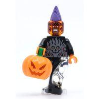 Orjinal Lego Minifigür Fiery Ghost with Pumpkin