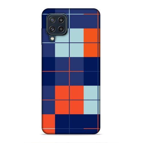 Samsung Galaxy M32 Uyumlu Kılıf Insomnia (23) Ultra Koruma Kılıfı Kırmızı Lacivert