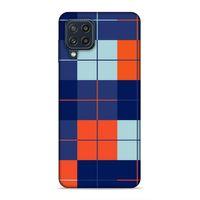 Samsung Galaxy M32 Uyumlu Kılıf Insomnia (23) Ultra Koruma Kılıfı Kırmızı Lacivert