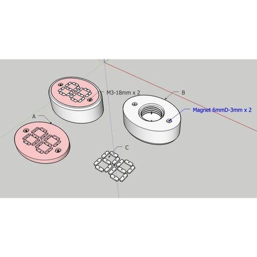 PET Şişe 88 Mıknatıs (Bu ürün Sadece Plastik parçadır - Almadan Önce Soru Sorabilirsiniz)