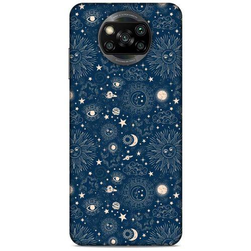 Spacex (13) Tema Silikon Kap Xiaomi Redmi Poco X3 Kılıf